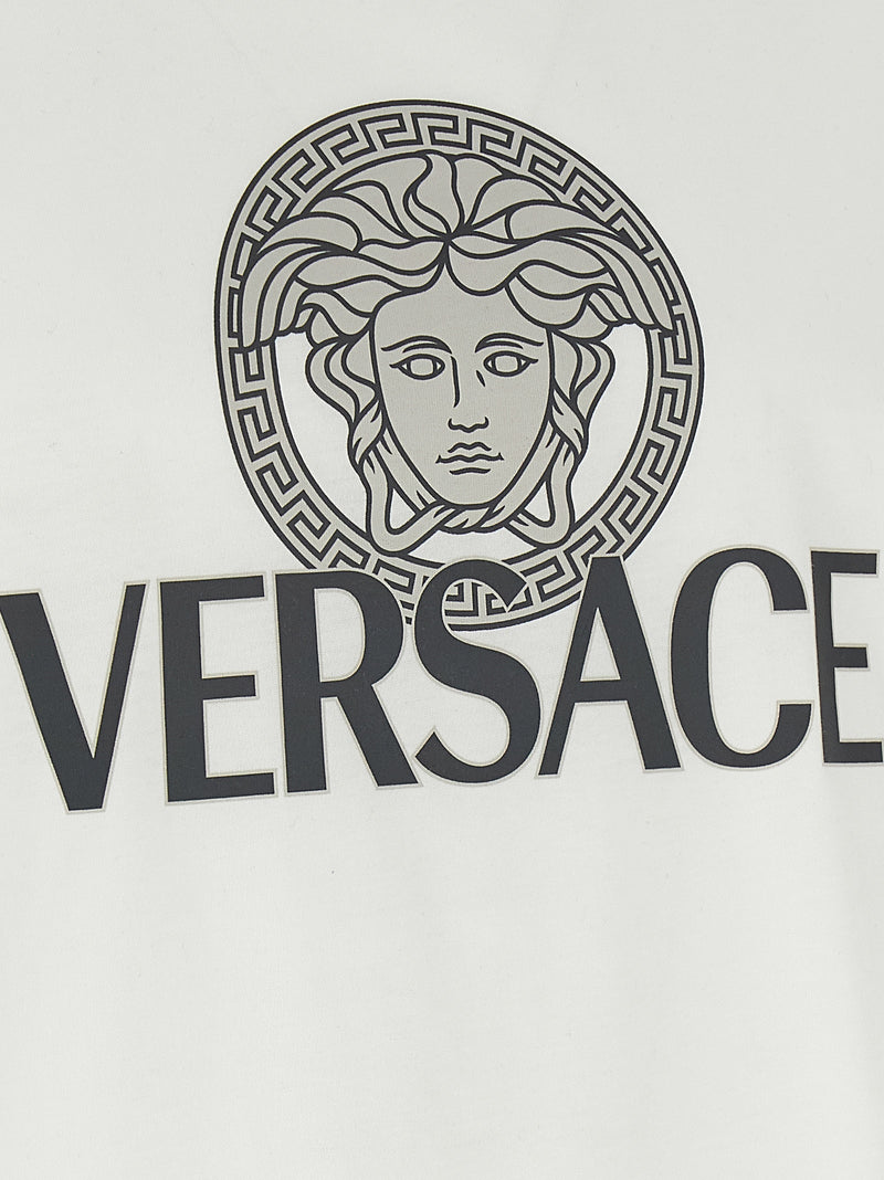 Versace Bicolor Cotton T-Shirt