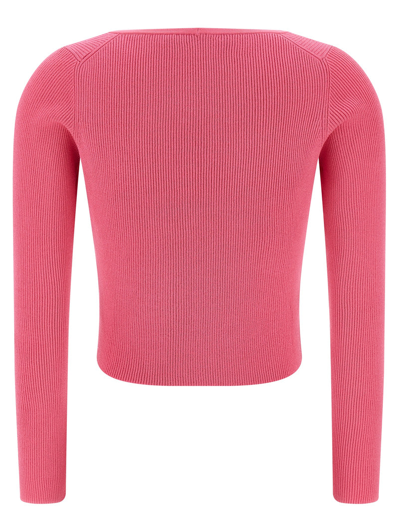 Versace Fuchsia Viscose Cardigan