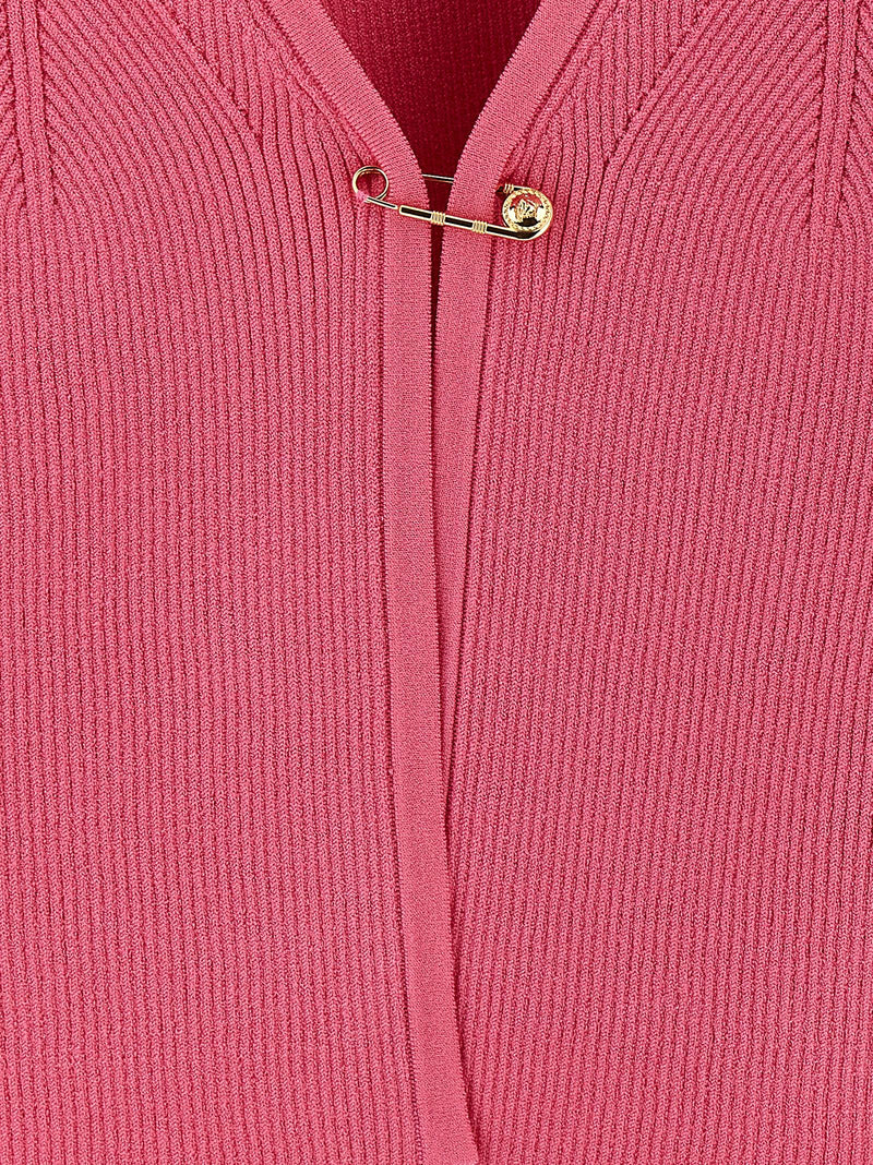 Versace Fuchsia Viscose Cardigan