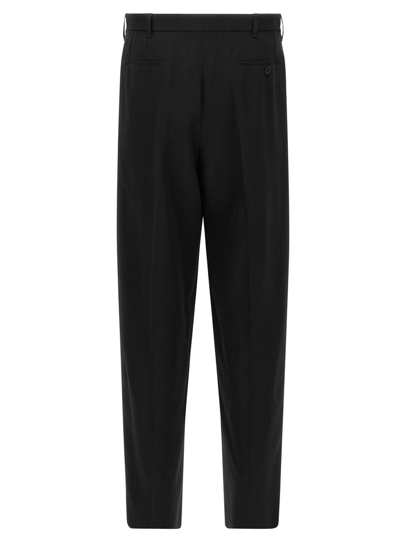 Marni Black Virgin Wool Dress Pants