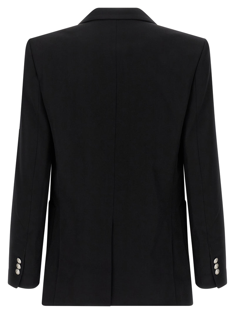 Balmain Black Virgin Wool Blazer
