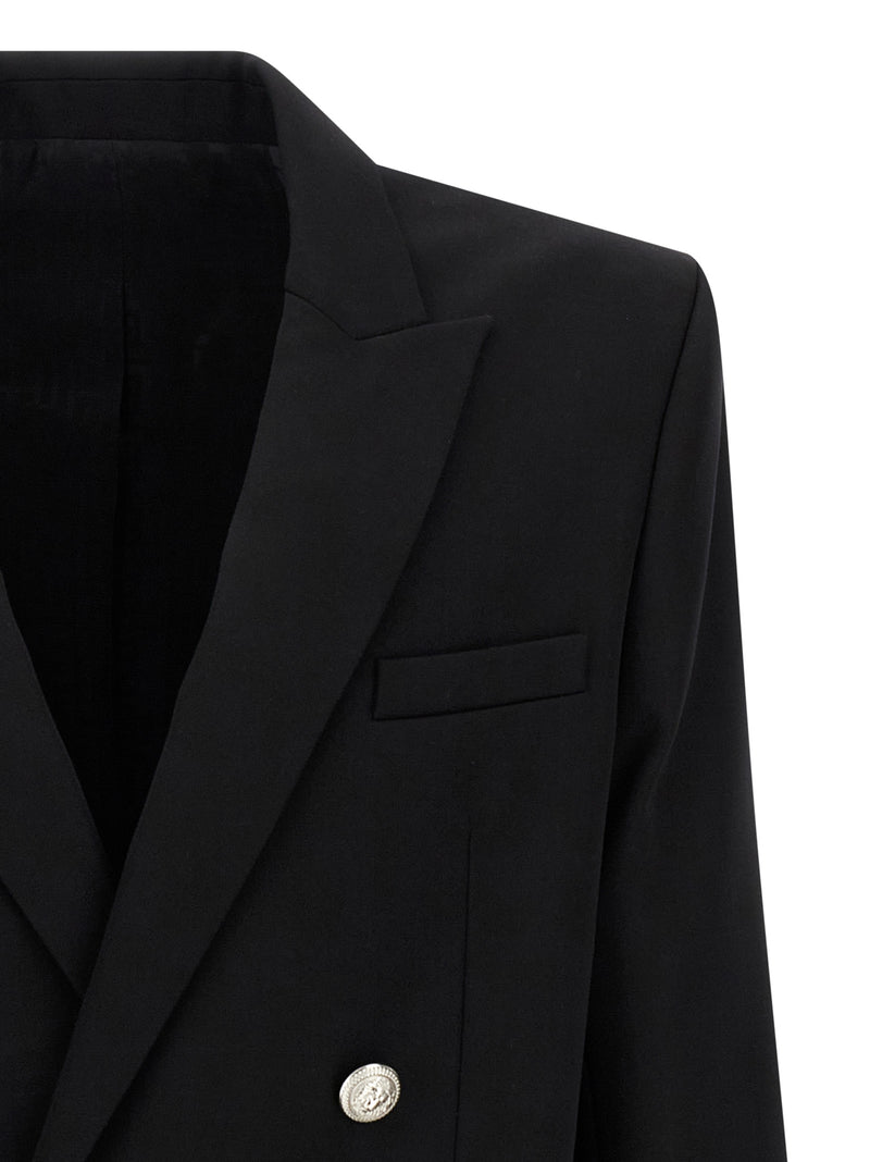 Balmain Black Virgin Wool Blazer