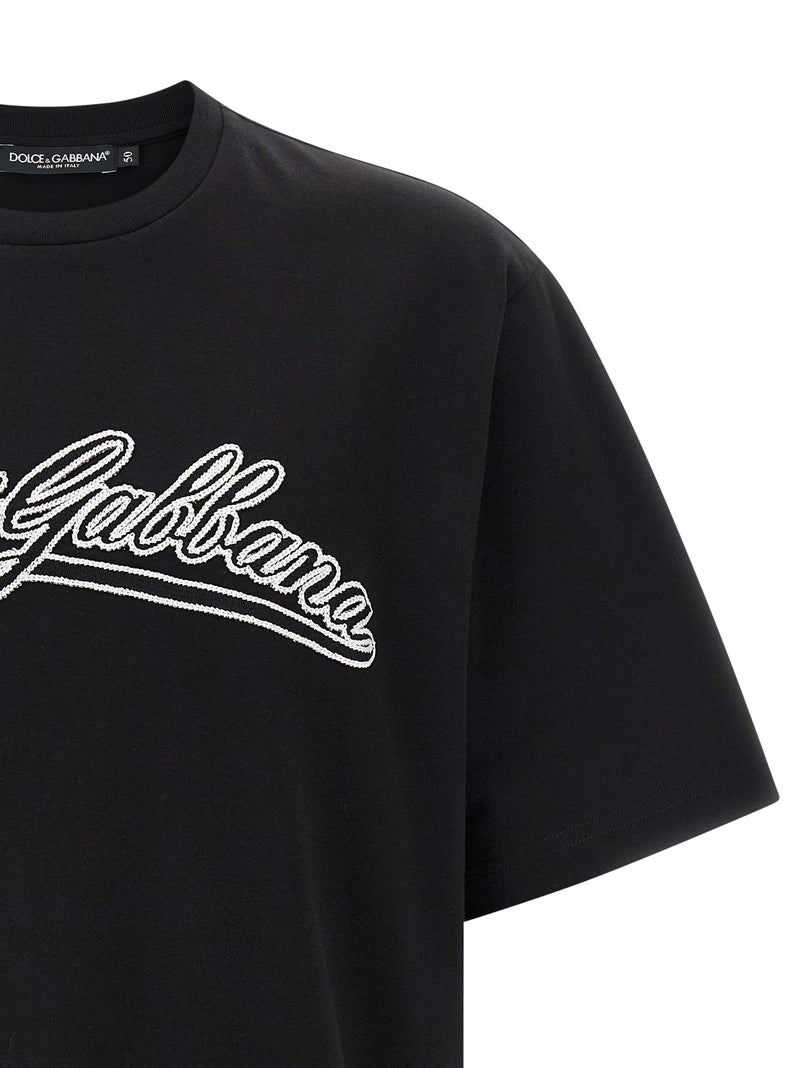 Dolce & Gabbana Bicolor Cotton T-Shirt
