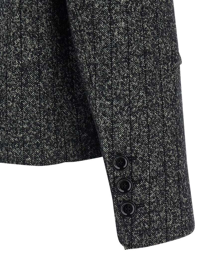 Dolce & Gabbana Bicolor Elastane Blazer