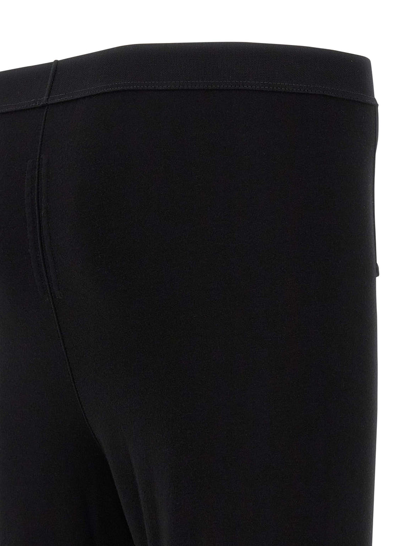Rick Owens Black Wool Leggings
