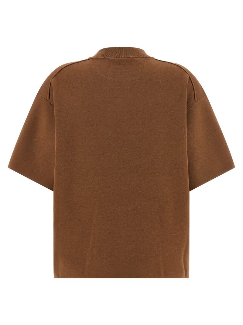 Max Mara Brown Viscose Cardigan