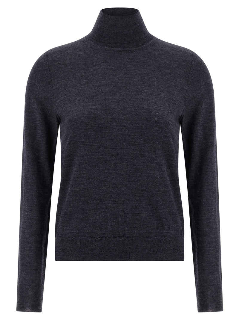 Maison Margiela Blue Wool Cardigan