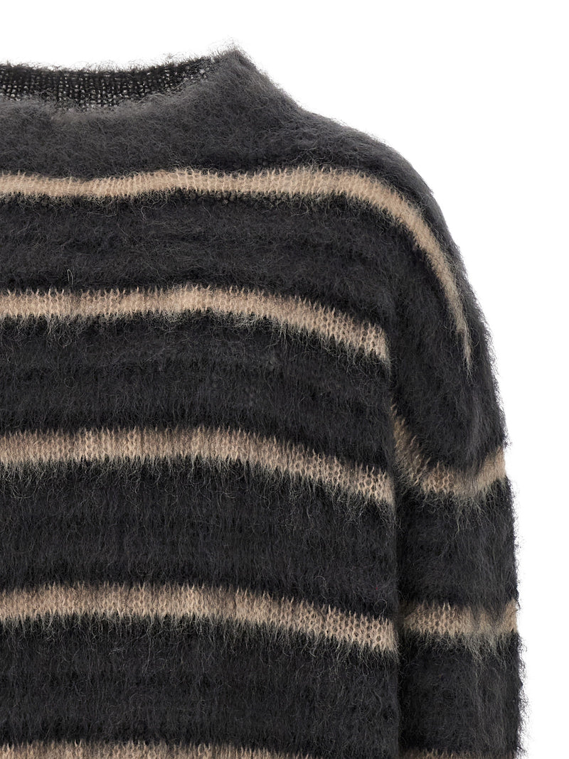 Marni Gray Fabric Cardigan