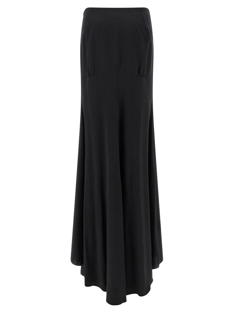 Armarium Black Silk Mini Skirt