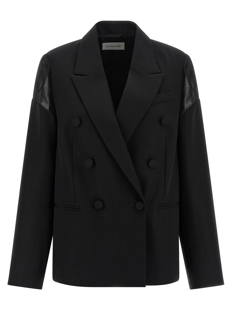 Armarium Black Virgin Wool Blazer