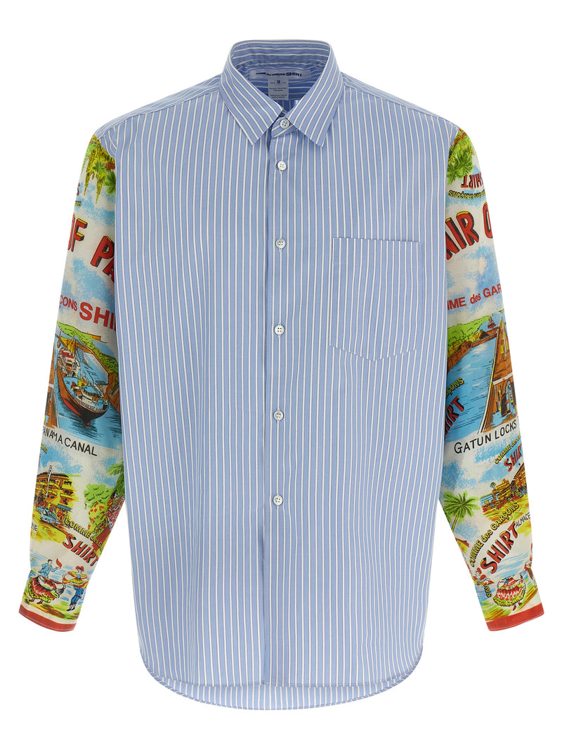 Comme Des Garçons Multicolor Cotton Blouse