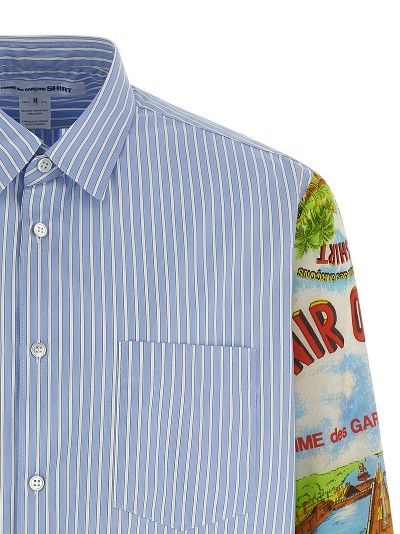 Comme Des Garçons Multicolor Cotton Blouse