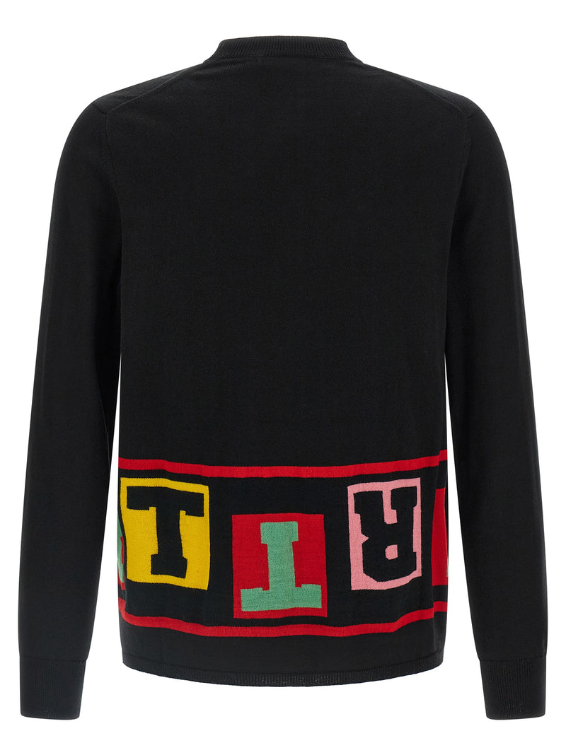 Comme Des Garçons Black Acetate Cardigan