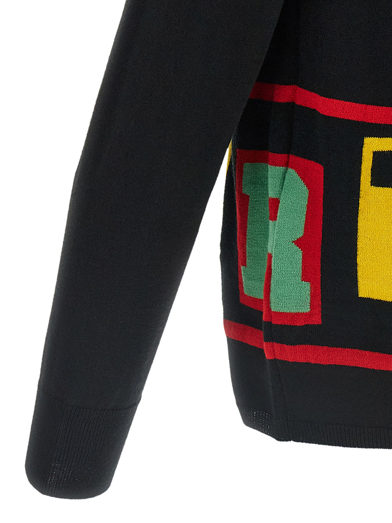 Comme Des Garçons Black Acetate Cardigan