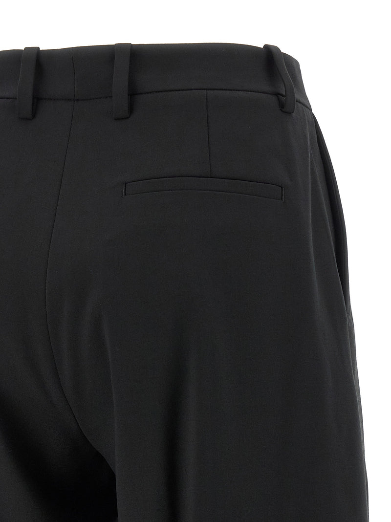 MONCLER GENIUS Black Polyester Dress Pants