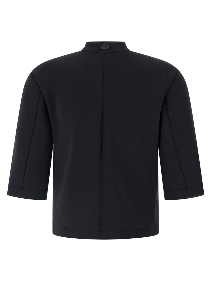 MONCLER GENIUS Black Polyester Top