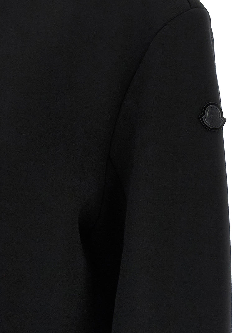 MONCLER GENIUS Black Viscose Sweatshirt