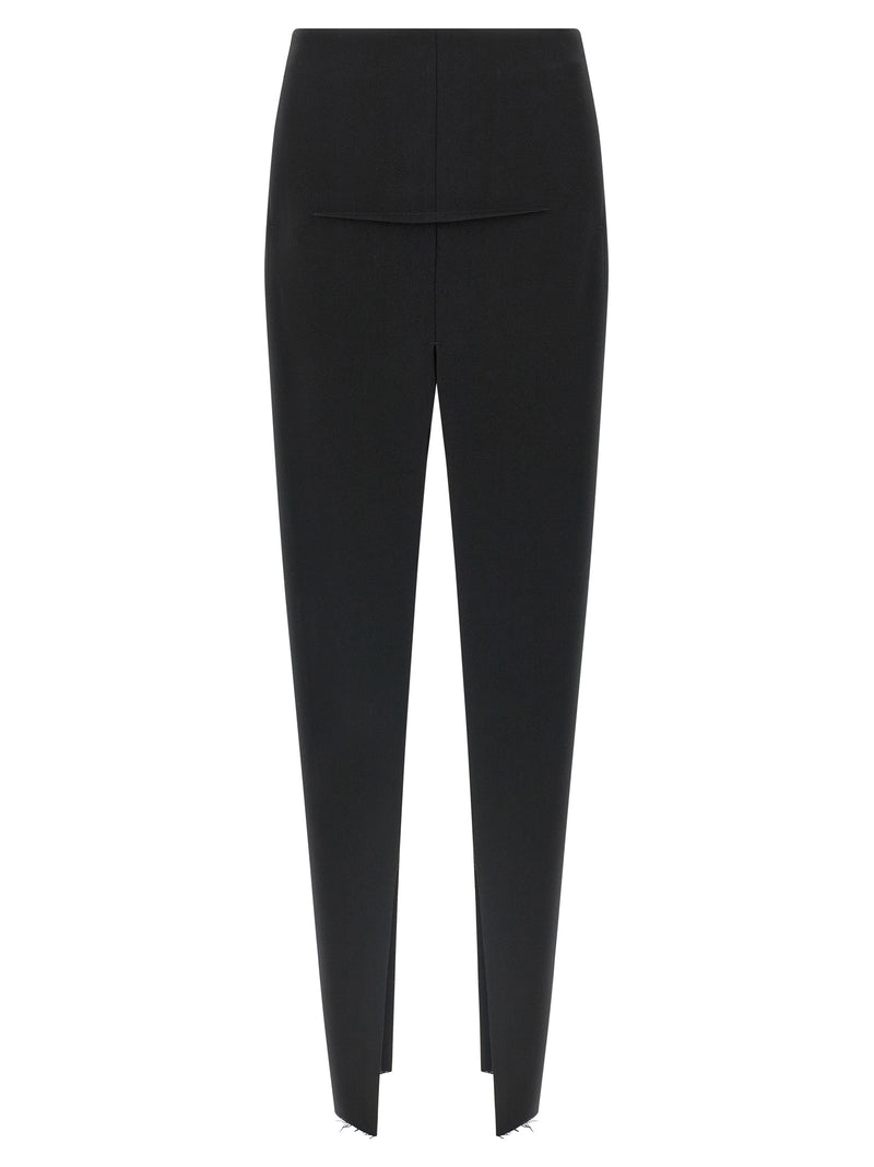 Rick Owens Black Virgin Wool Mini Skirt