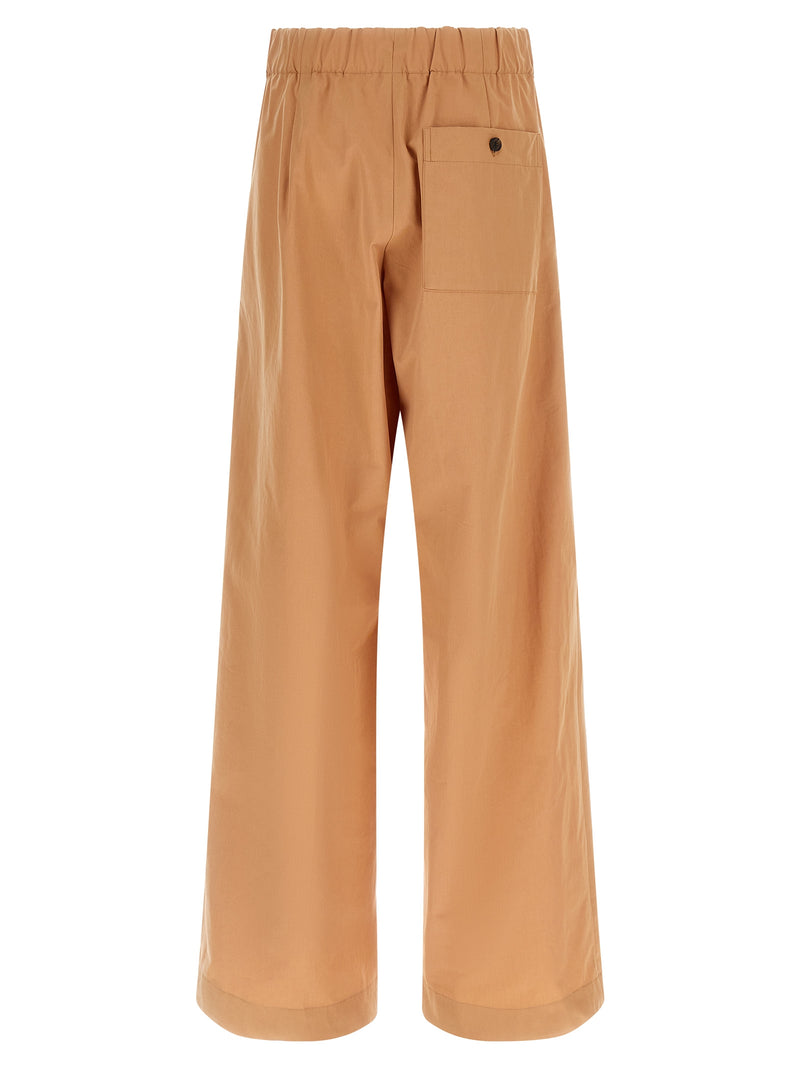 Pantalones informales de algodón multicolor de Dries Van Noten