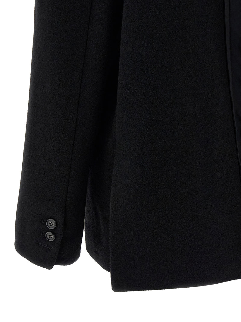 MM6 Maison Margiela Black Virgin Wool Blazer