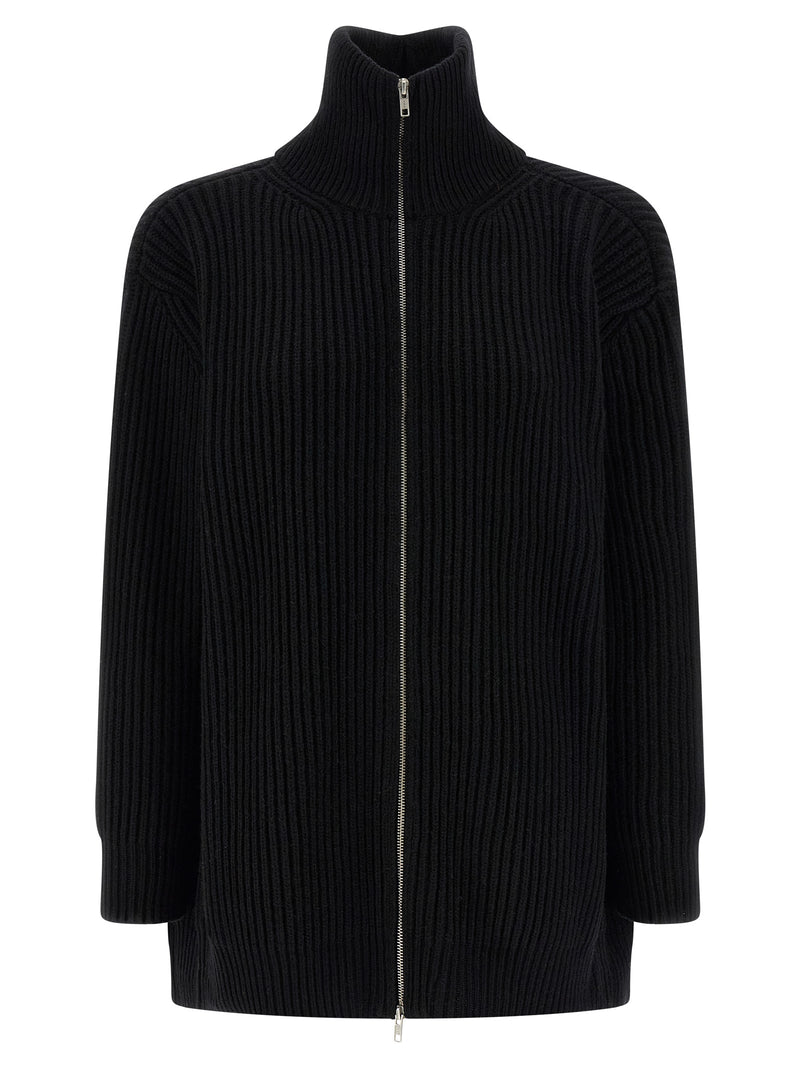 MM6 Maison Margiela Black Wool Short Dress