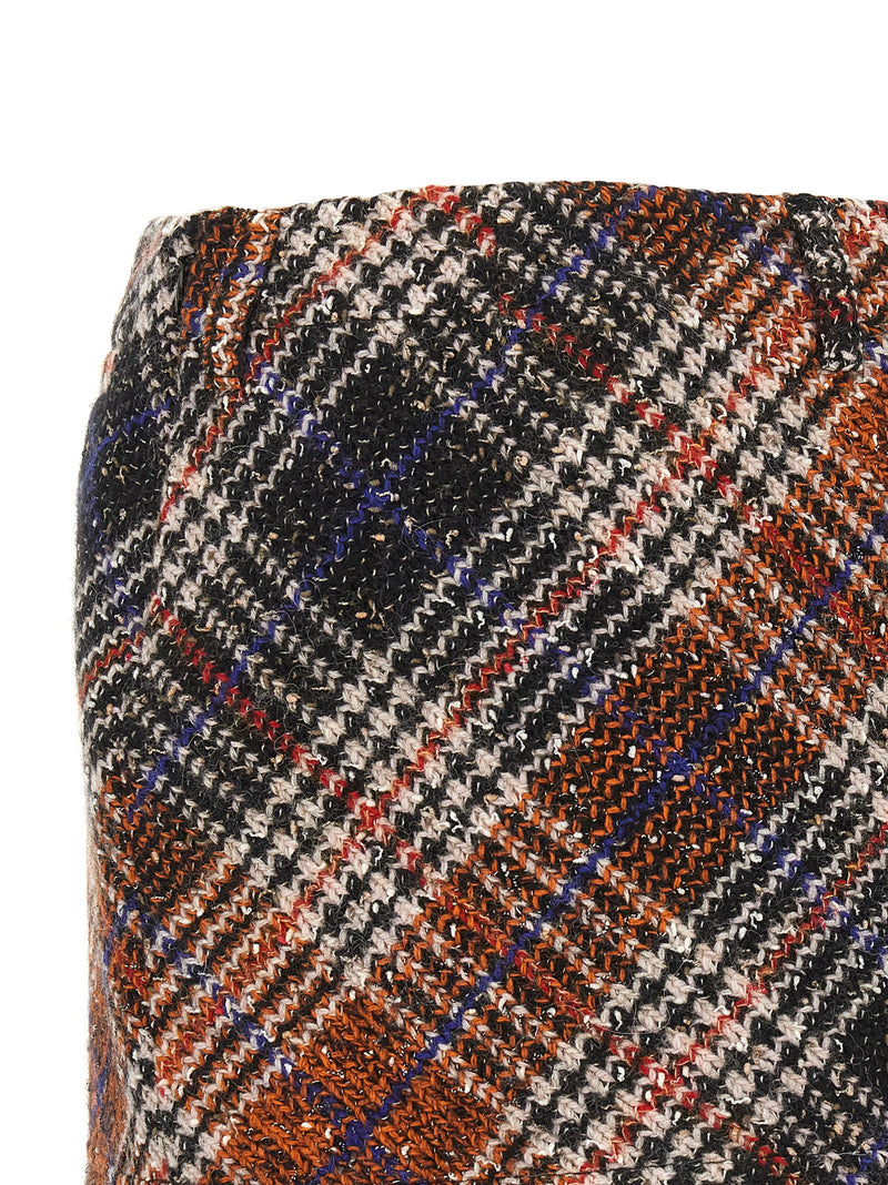 Falda larga de lana multicolor de Missoni