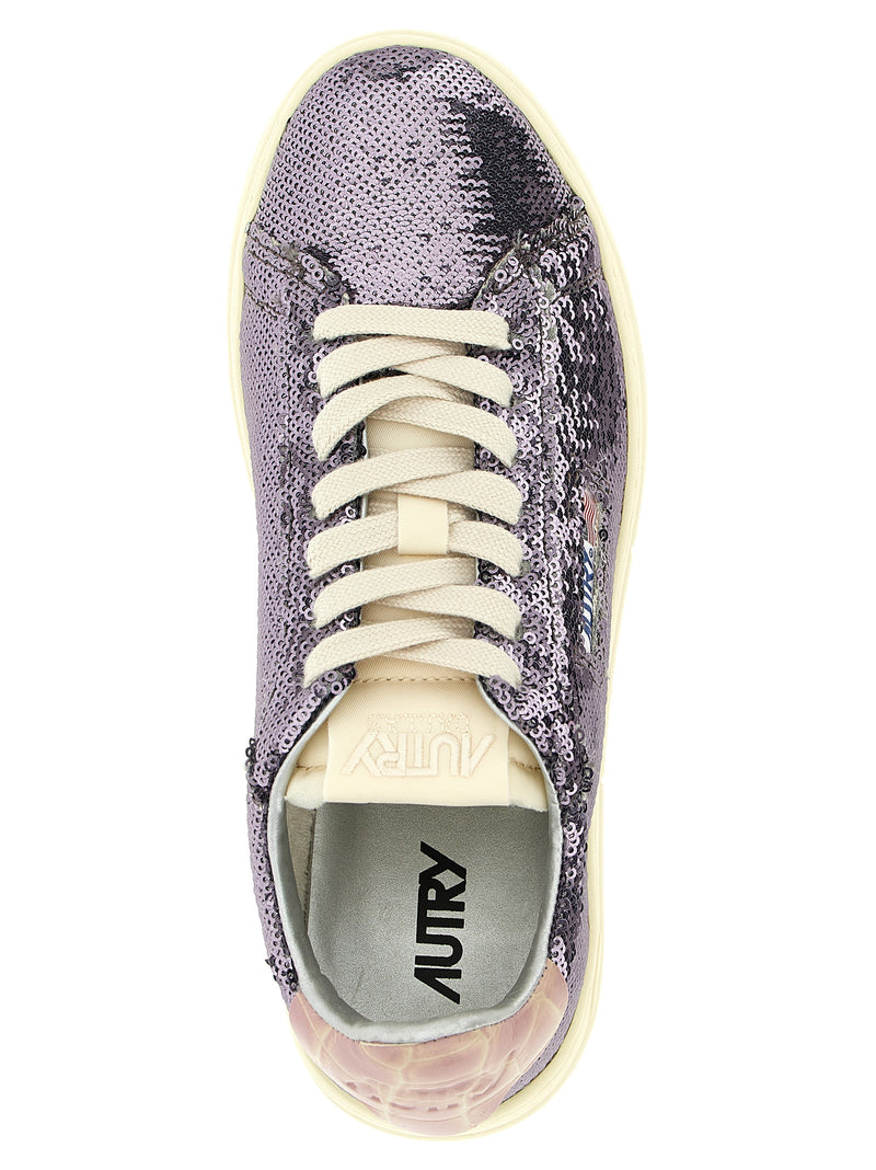 Autry Multicolor Polyester Low Top Sneakers