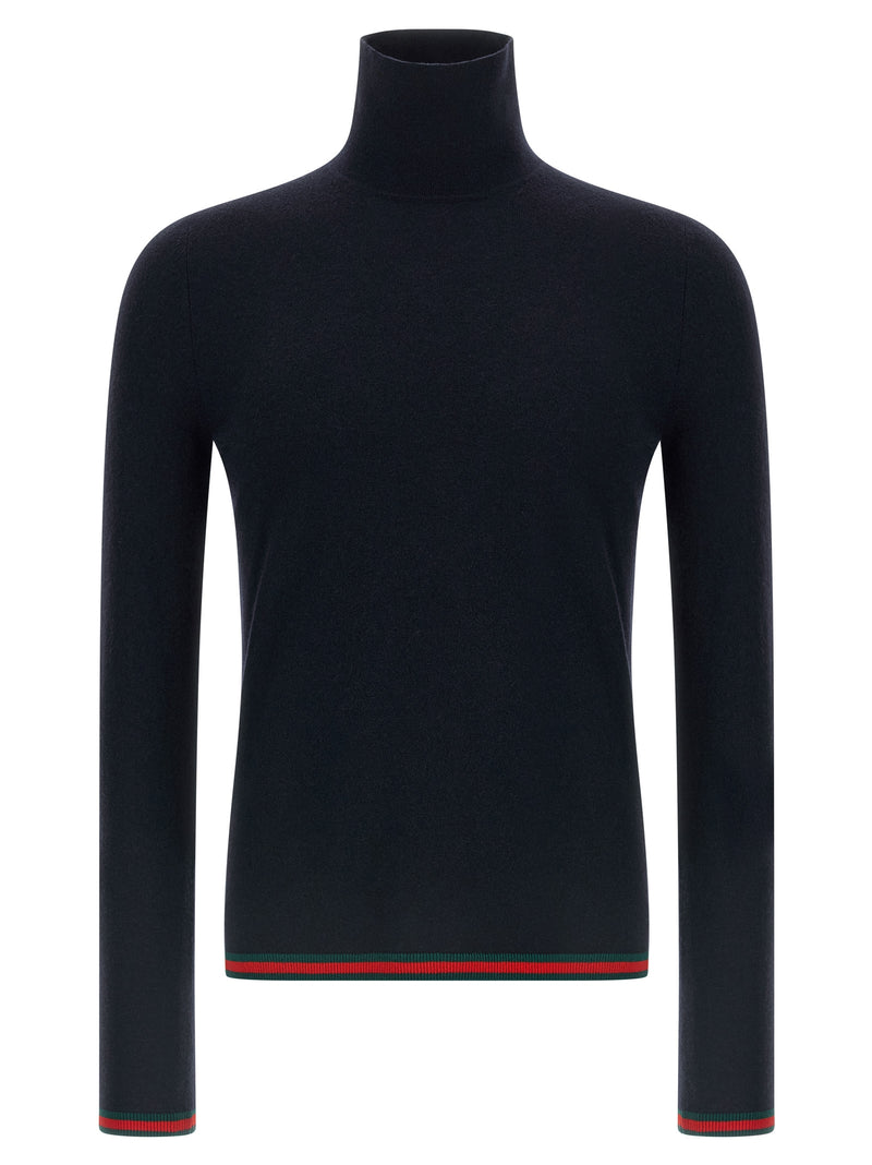 Gucci Blue Cashmere Cardigan