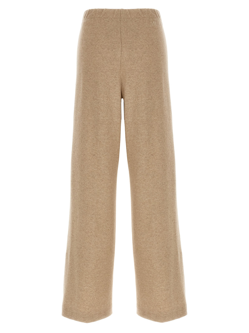 Max Mara Beige Cashmere Casual Pants
