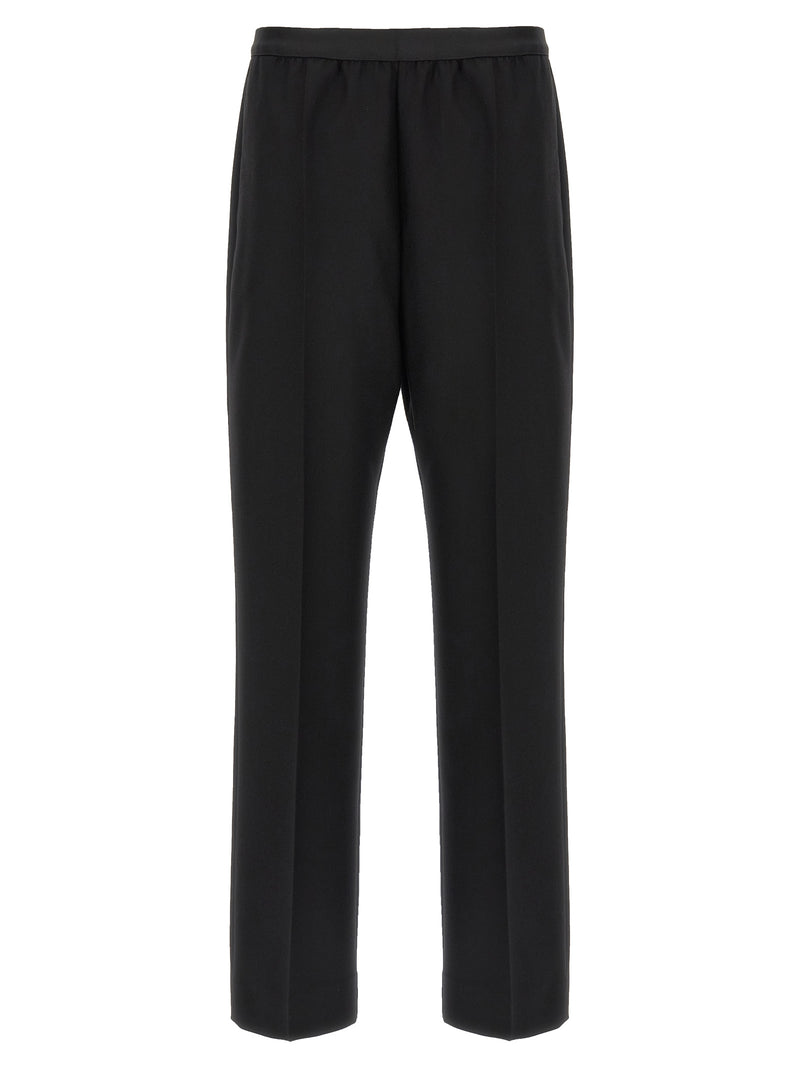 Maison Margiela Black Virgin Wool Casual Pants