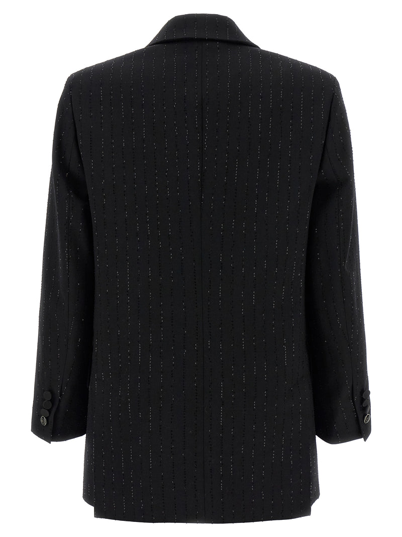 Max Mara Black Virgin Wool Blazer