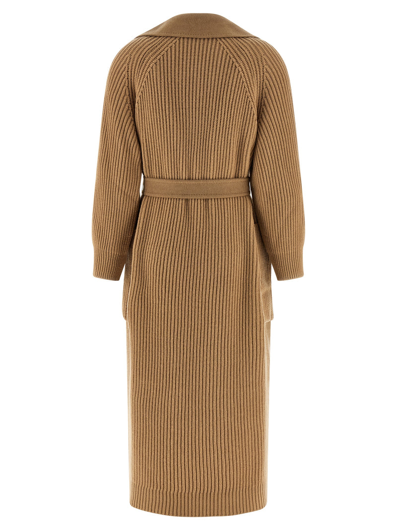 Max Mara Beige Wool Coat