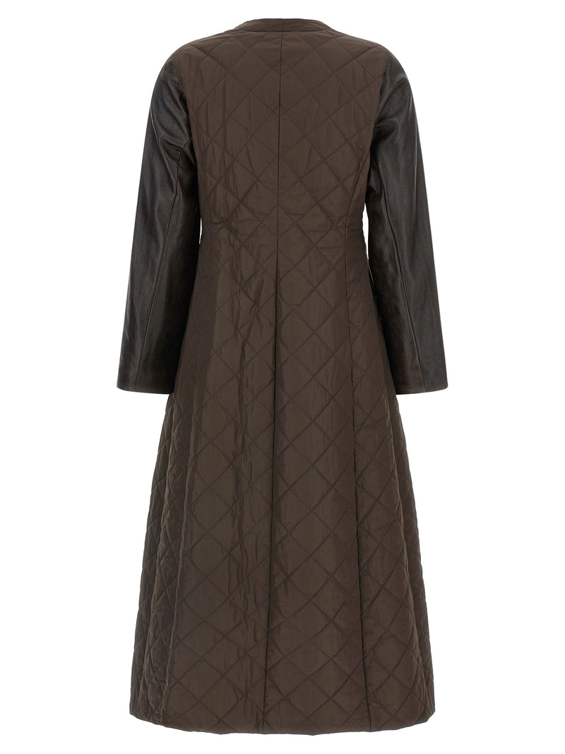 Max Mara Brown Polyamide Coat