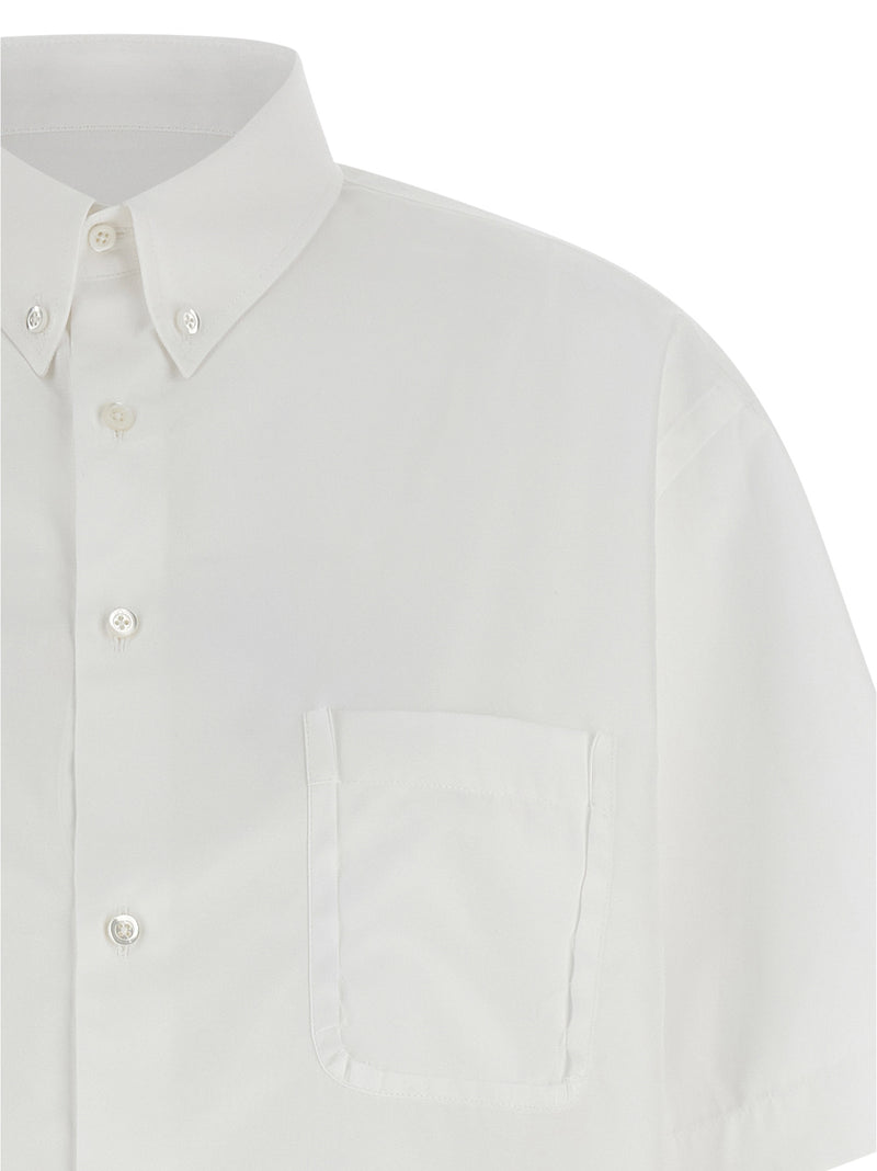 Maison Margiela White Cotton Blouse
