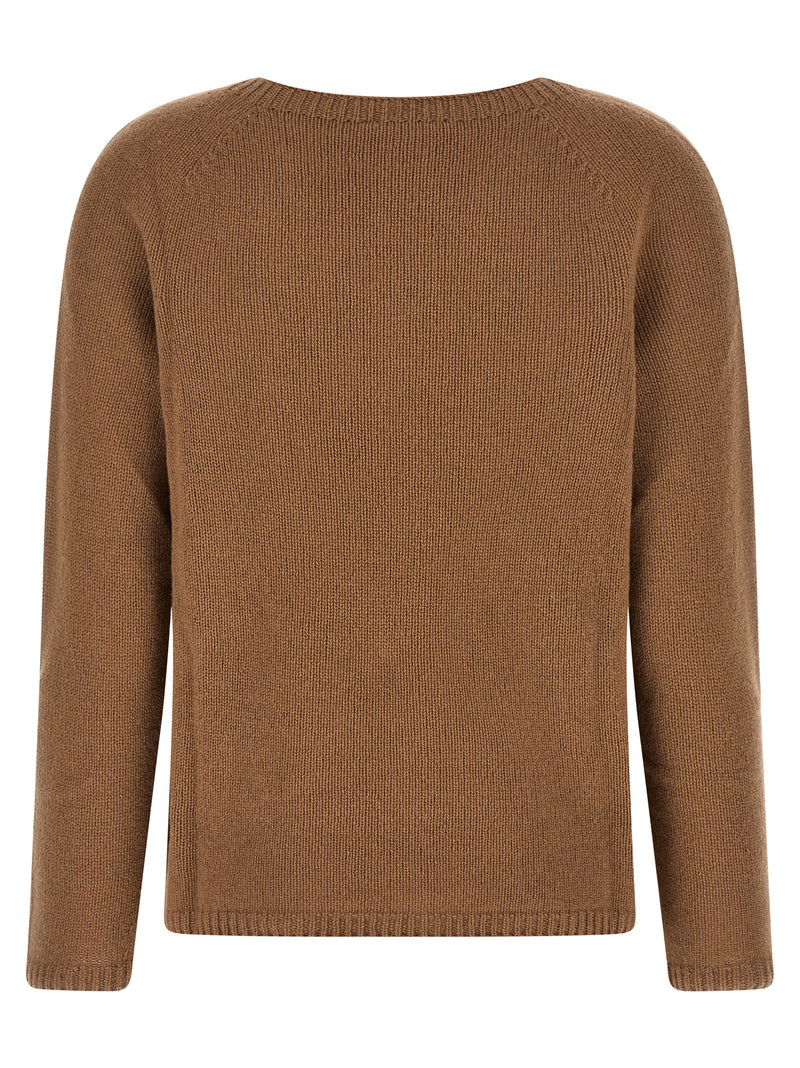 'S Max Mara Brown Wool Cardigan