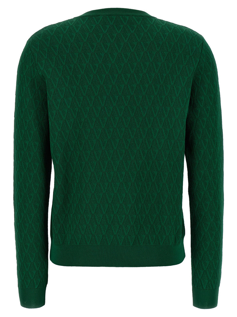 Versace Bicolor Viscose Cardigan