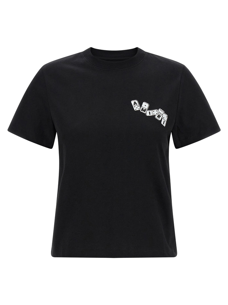 Amiri Black Cotton T-Shirt