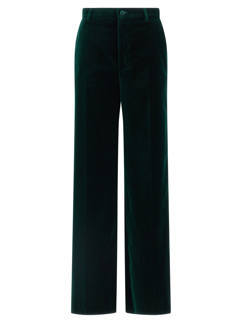 Gucci Bicolor Cotton Casual Pants