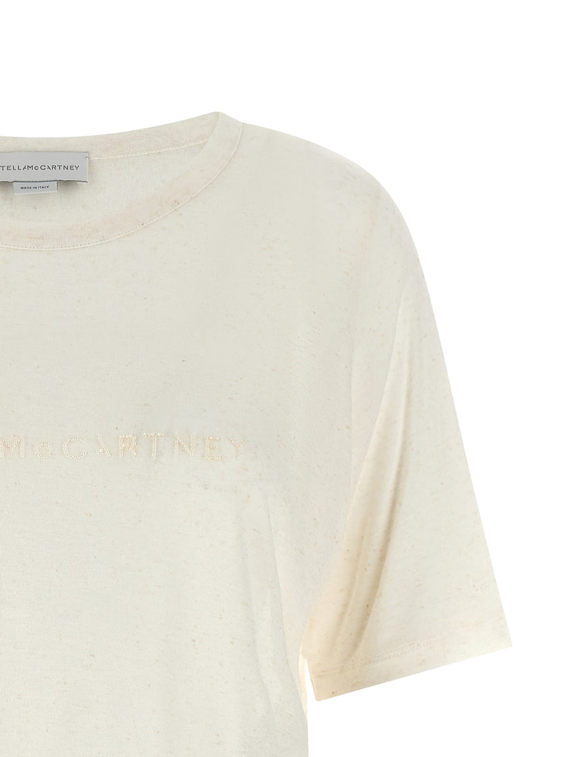Stella McCartney White Viscose T-Shirt