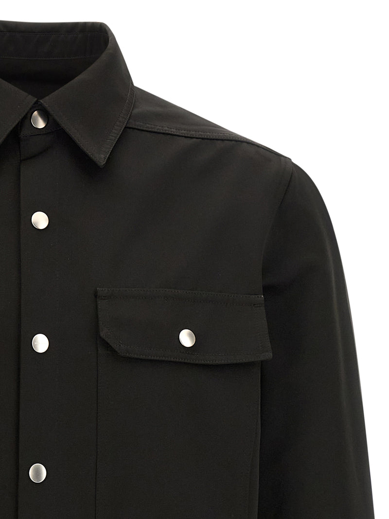Rick Owens Black Polyester Blouse
