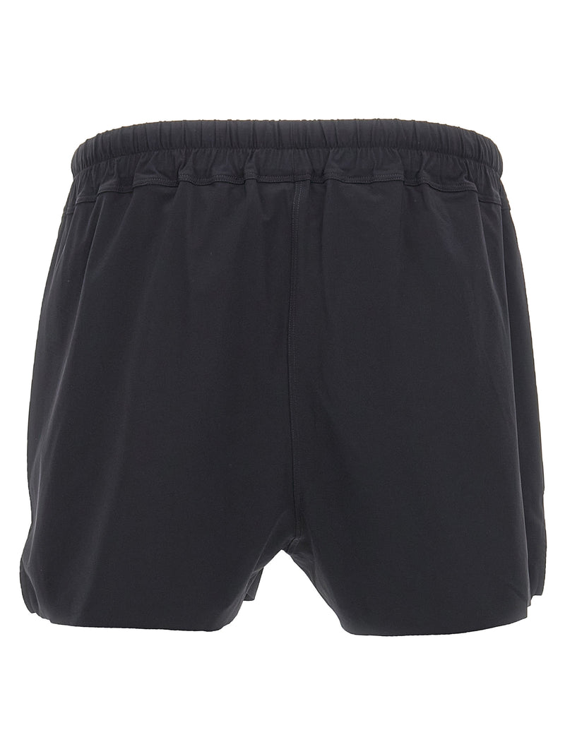 Rick Owens Black Nylon Swim Shorts