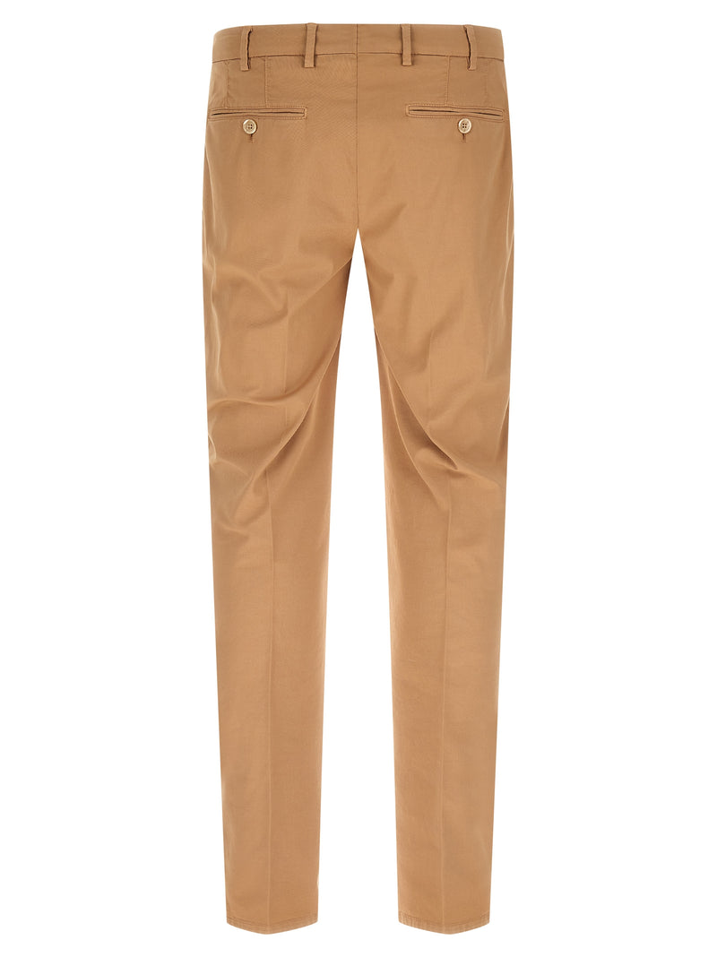 Brunello Cucinelli Beige Cotton Casual Pants