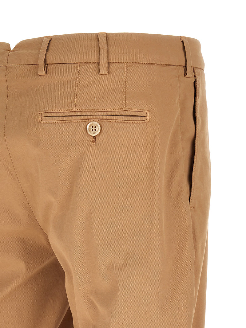 Brunello Cucinelli Beige Cotton Casual Pants