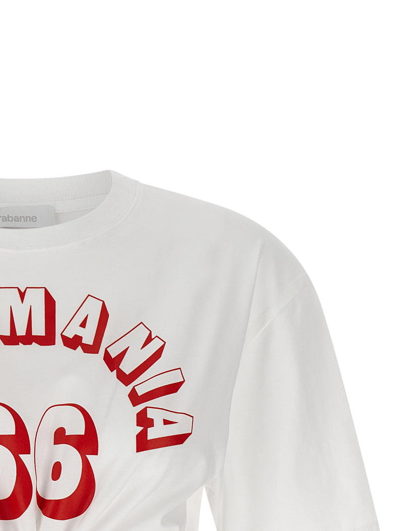 Paco Rabanne White Cotton T-Shirt