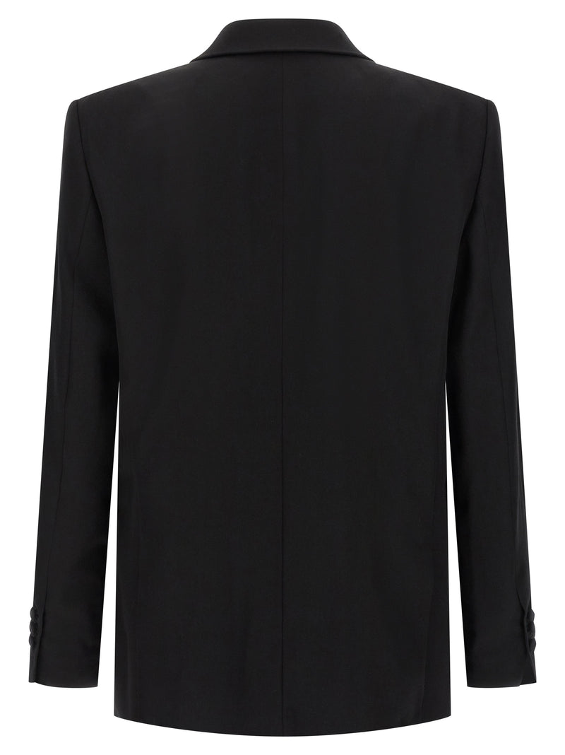 Balmain Black Virgin Wool Blazer