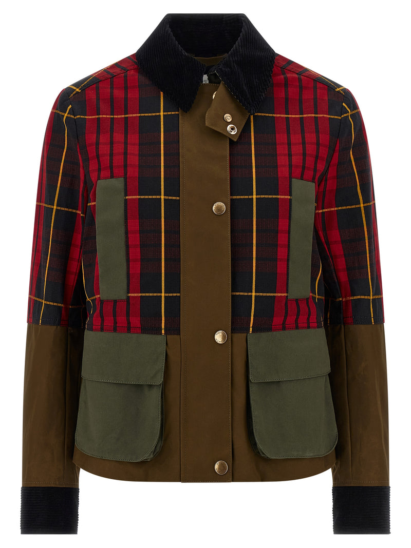 Alexander McQueen Multicolor Cotton Full-Length Jacket