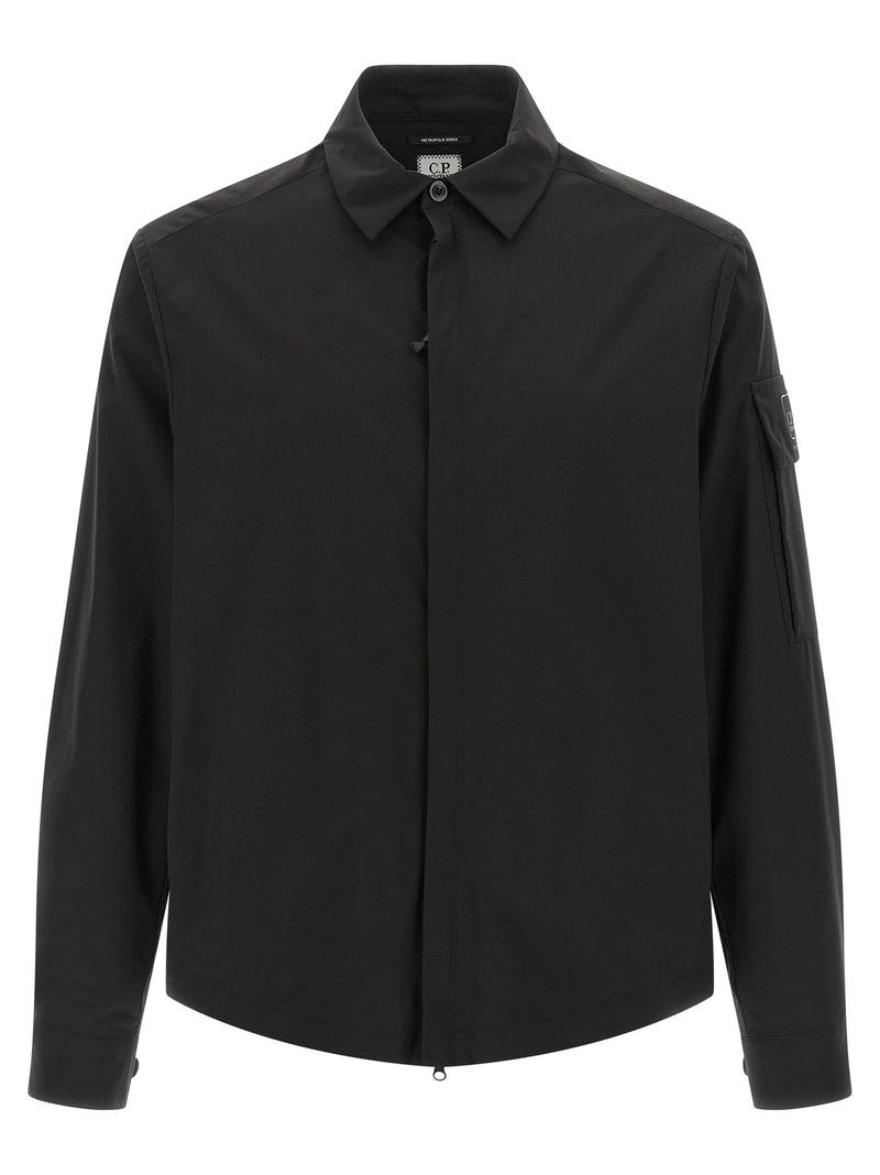 C.P. Company Black Polyester Blouse