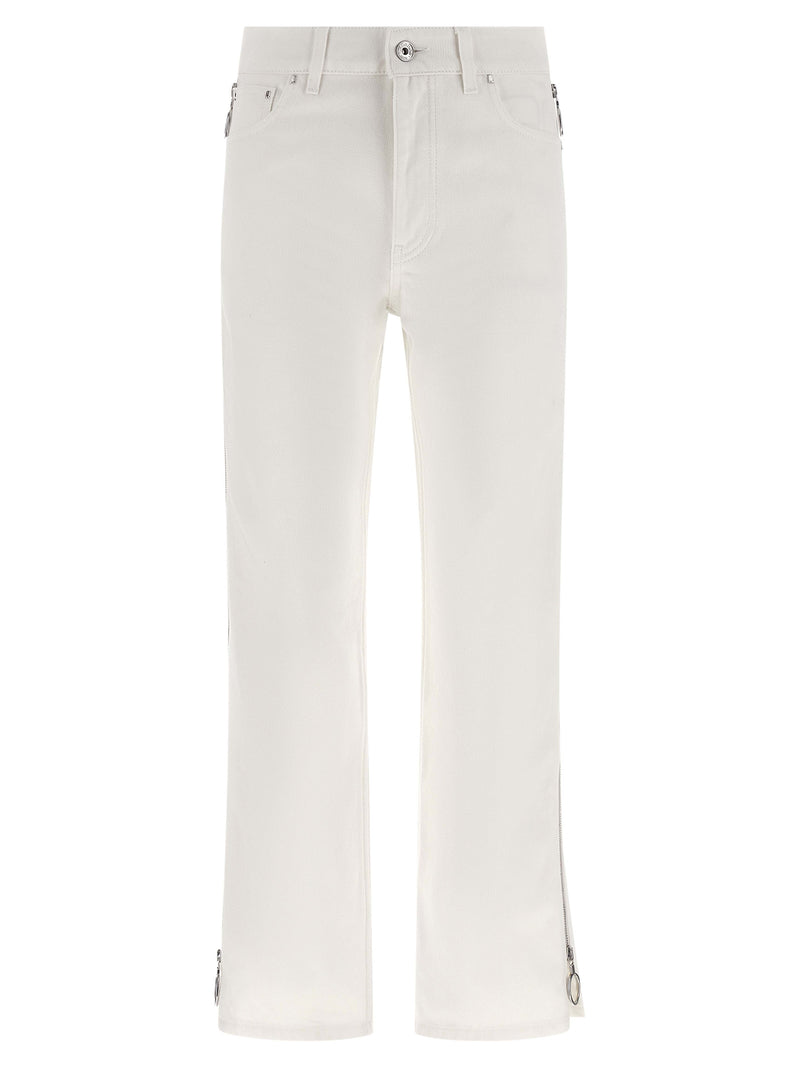 Paco Rabanne White Cotton Jeans Denim