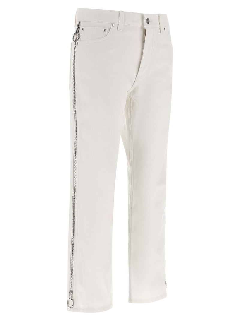 Paco Rabanne White Cotton Jeans Denim