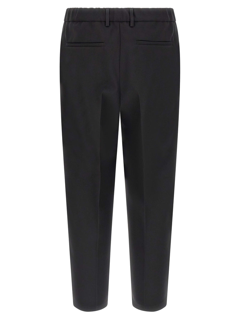 Jil Sander Black Polyester Dress Pants